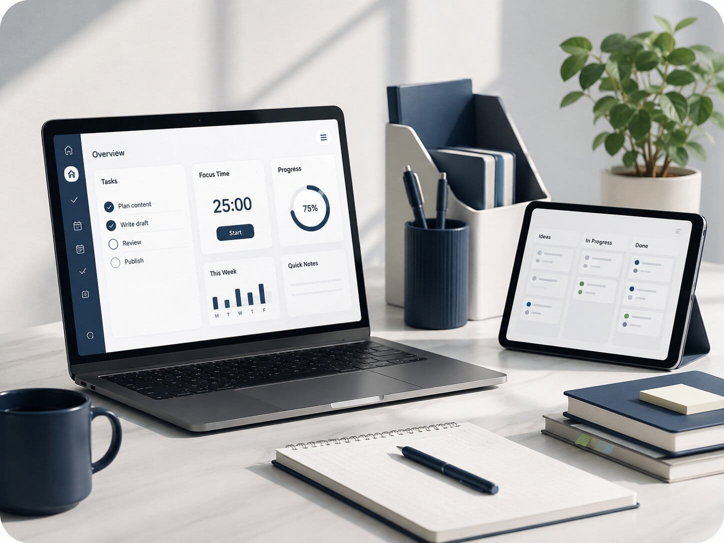 Better Desk Habits - Useful Tools