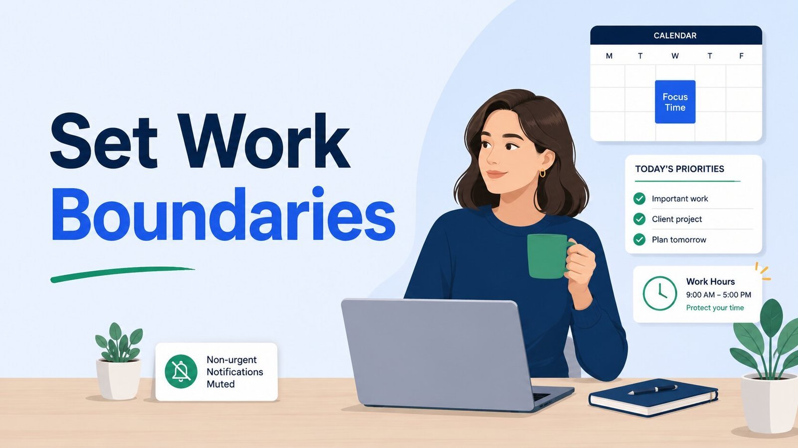 How to Set Boundaries at Work Without Feeling Guilty