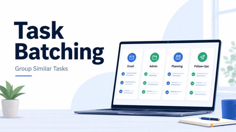 Task Batching - How to Group Similar Tasks