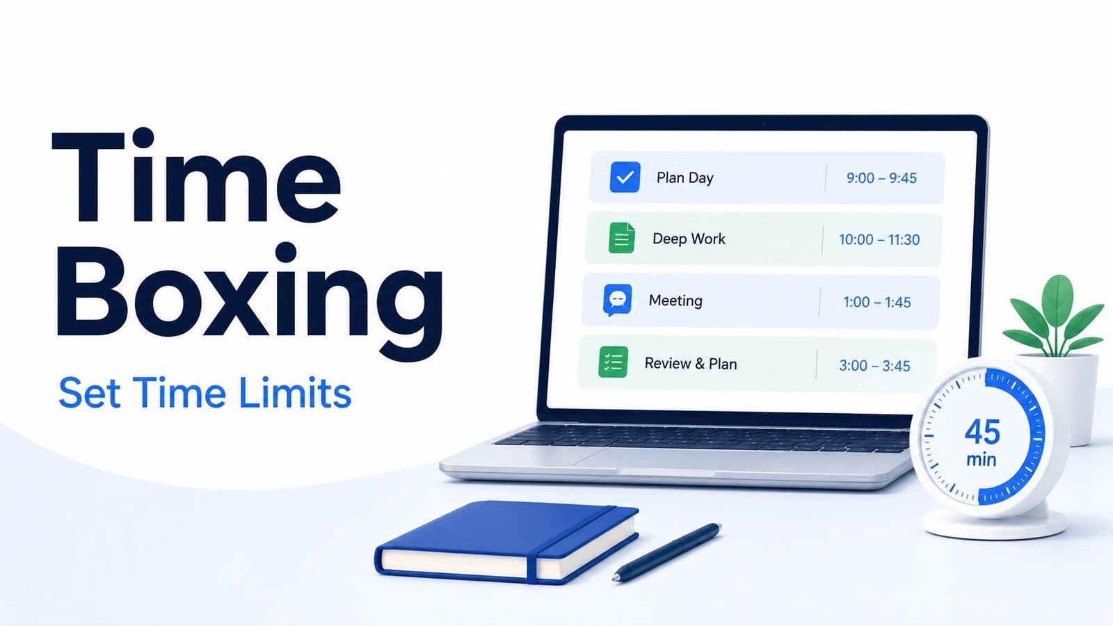 Time Boxing Method - How to Set Better Time Limits for Work