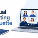 Virtual meeting etiquette checklist for better online work meetings
