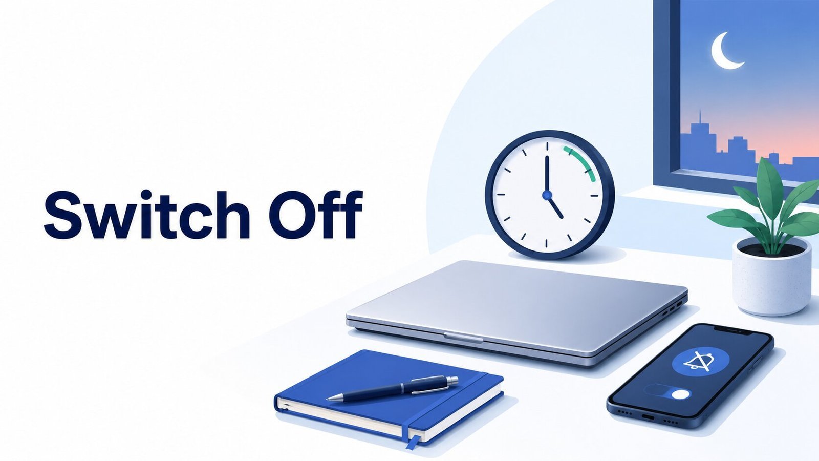 how to disconnect from work after hours