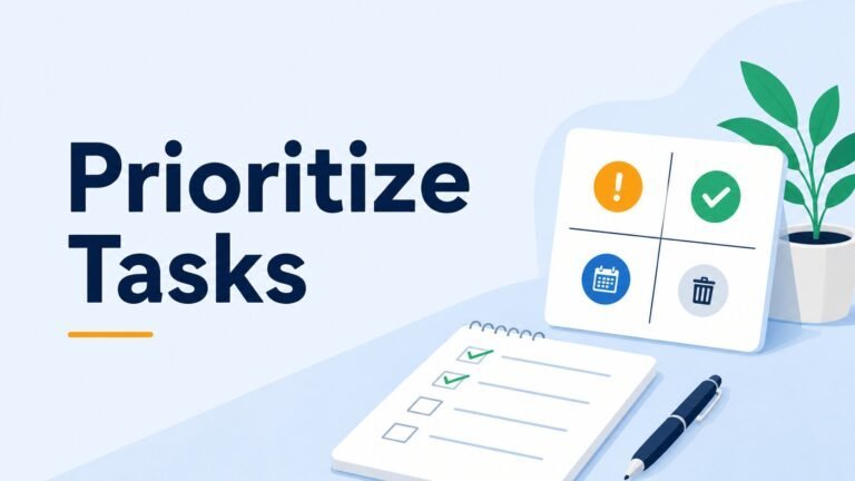 how to prioritize tasks at work