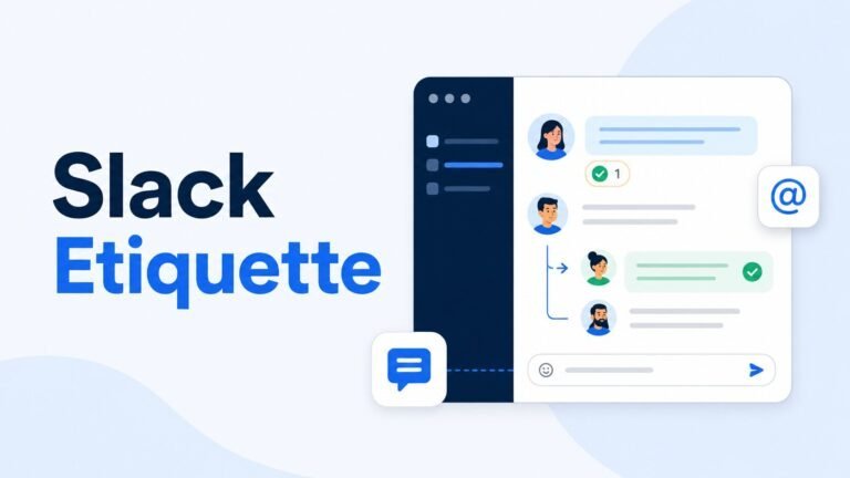 slack etiquette - simple rules for clearer team messages